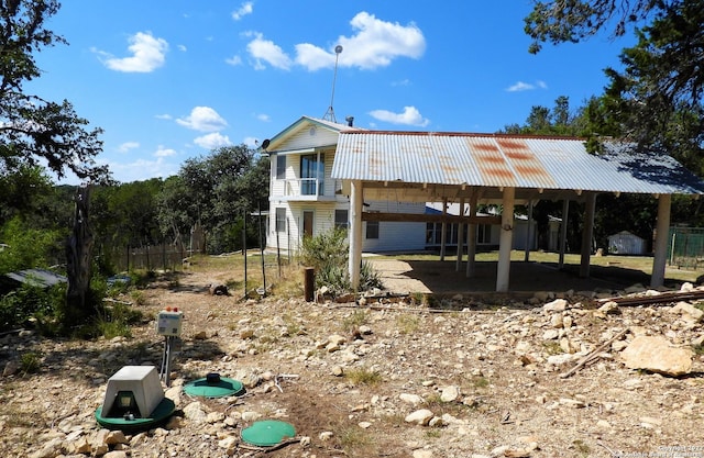 view of shed / structure