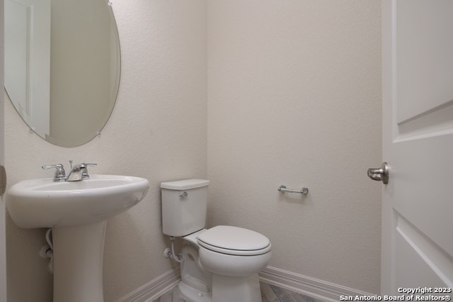 bathroom with toilet