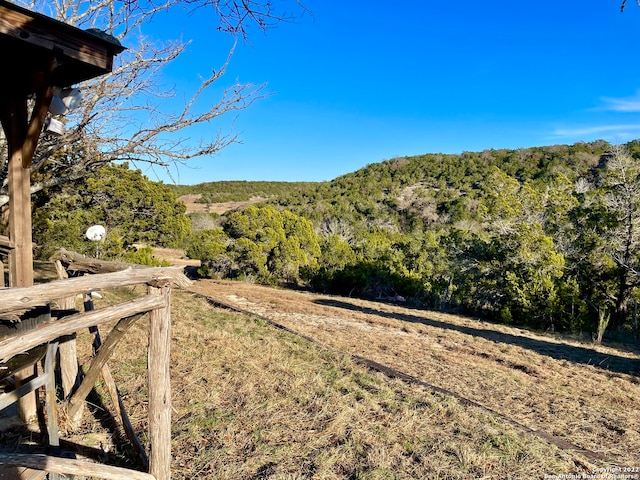 view of mountain view