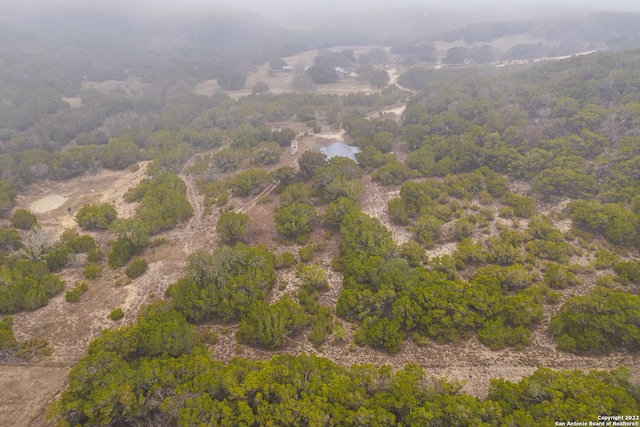 view of aerial view