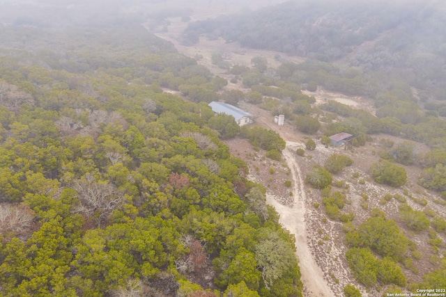 view of aerial view