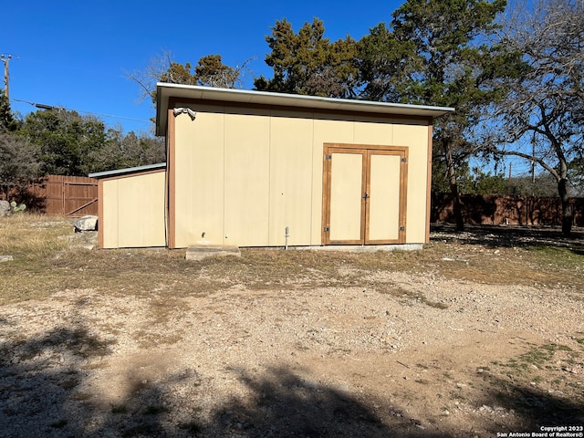 119 Cedar Tree Ln, Canyon Lake, TX 78133 - view of outdoor structure