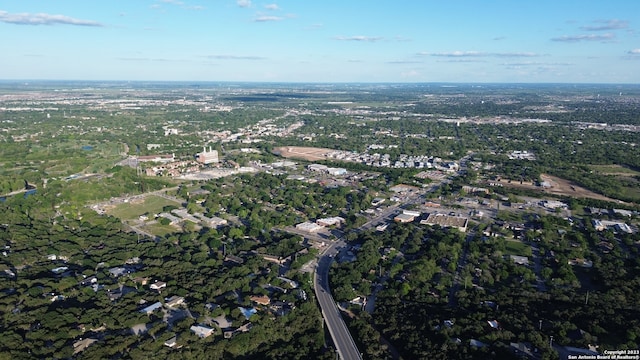 view of aerial view