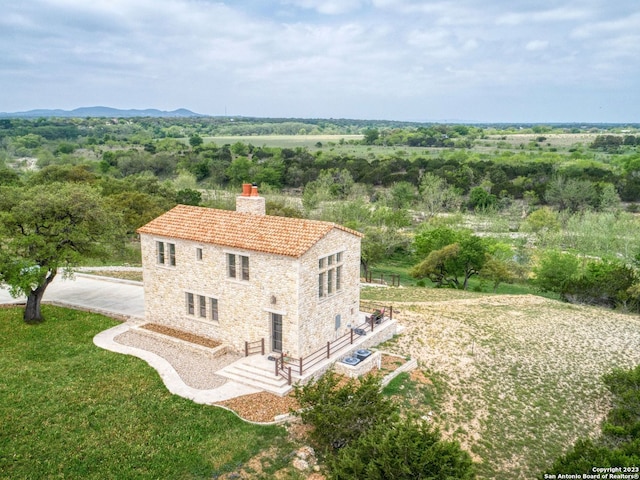 view of birds eye view of property