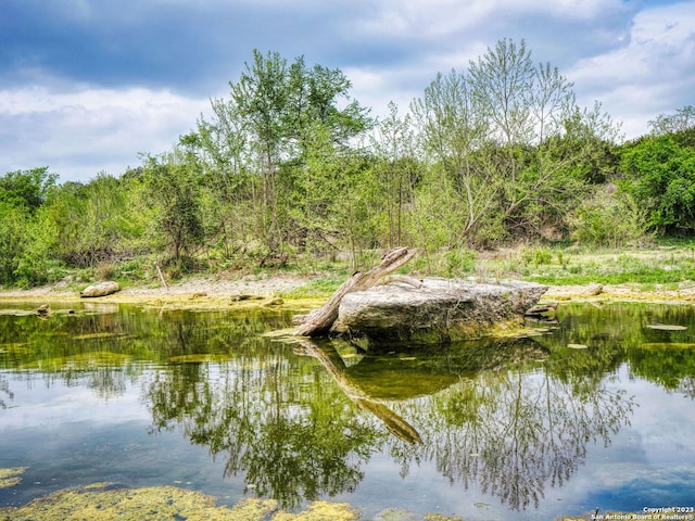 view of water feature