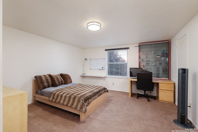 bedroom featuring carpet floors