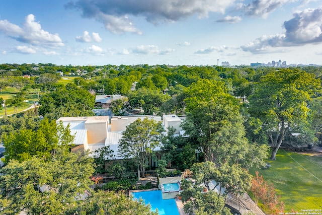 view of birds eye view of property