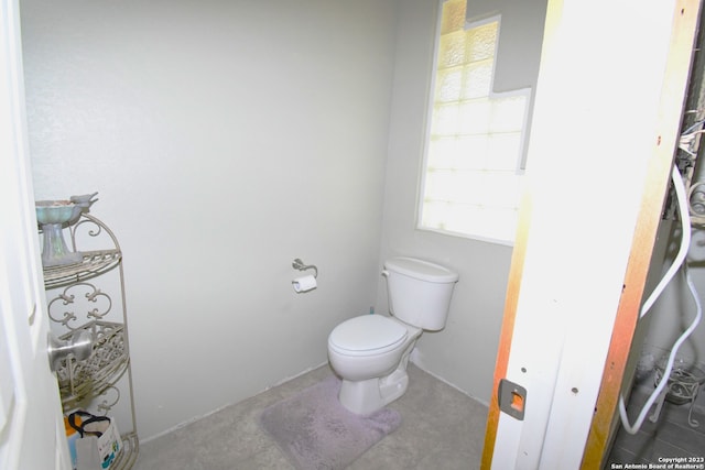 bathroom with toilet