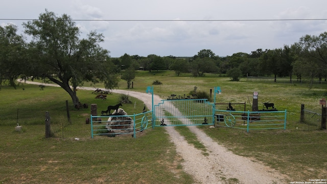 view of road