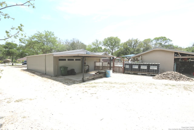 view of rear view of house