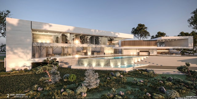 view of pool