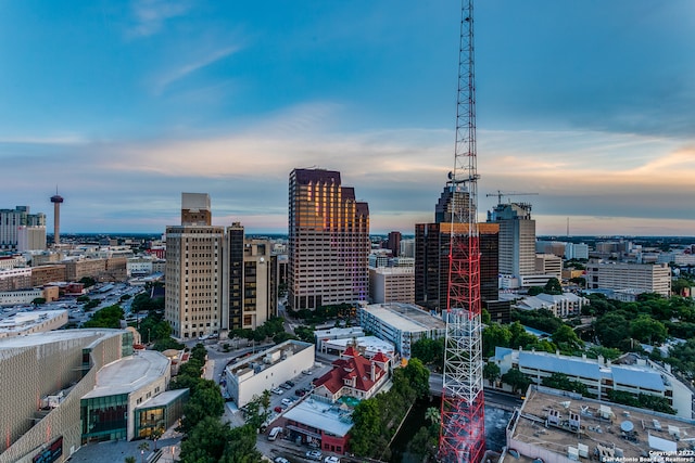 view of property's view of city