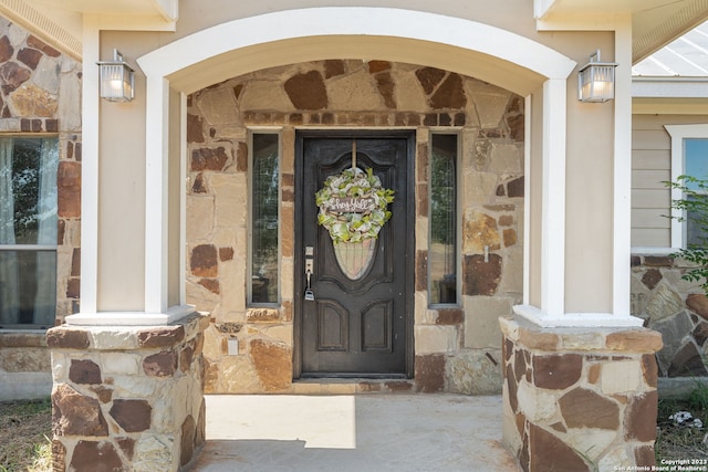 view of property entrance