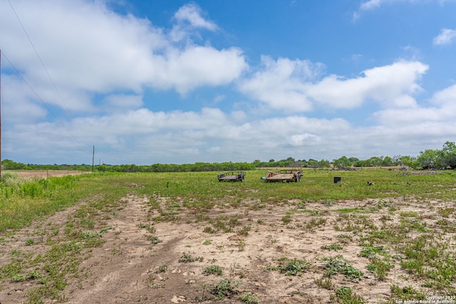 view of nature with a rural view