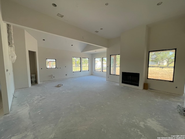 view of unfurnished living room