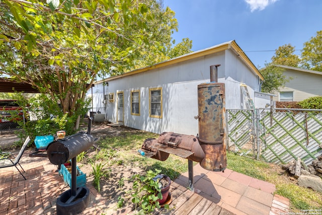 view of rear view of property