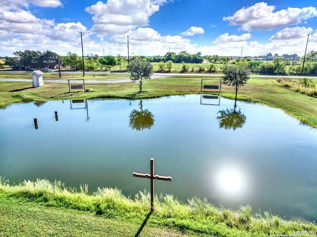 view of water view