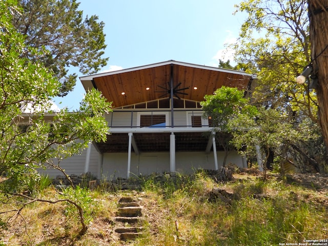 view of back of house