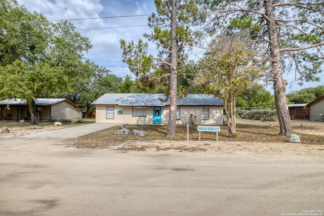 view of ranch-style home