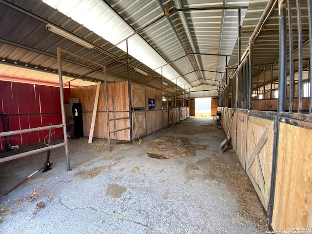 view of stable