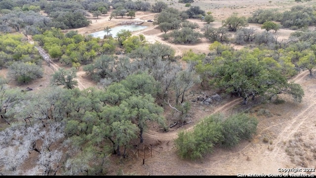 view of aerial view