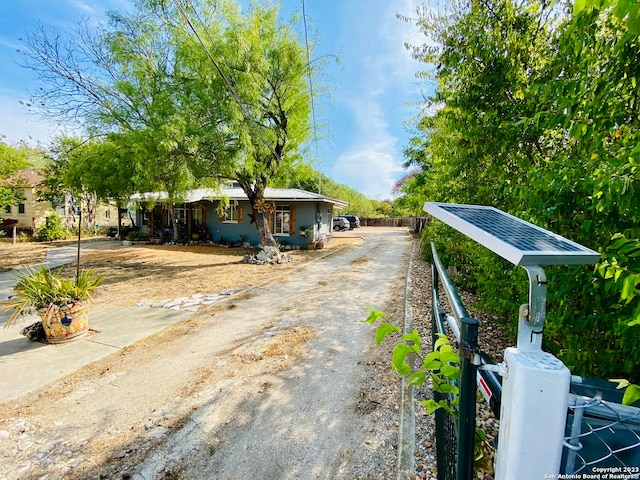 view of street