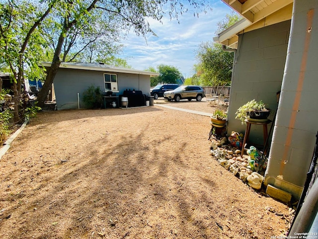 view of yard