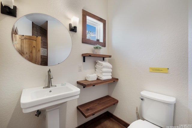 bathroom with toilet