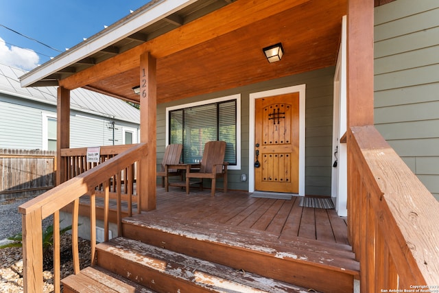 view of property entrance