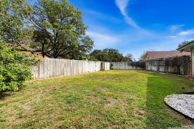 view of yard