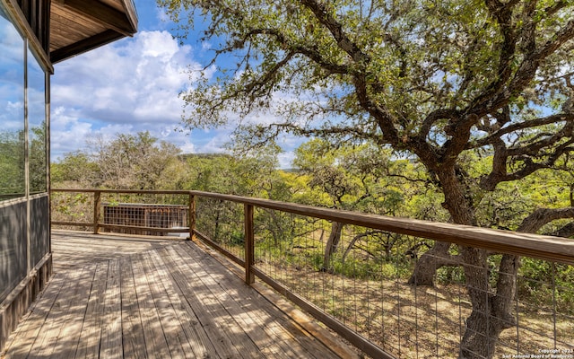 view of deck