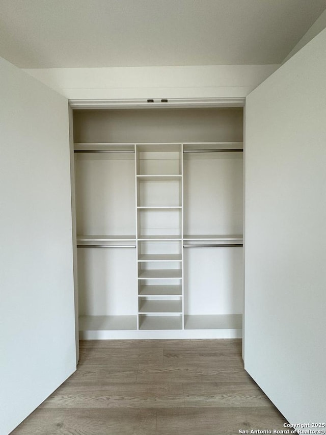 view of closet