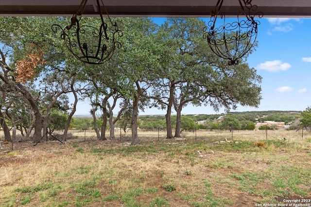 view of local wilderness featuring a rural view