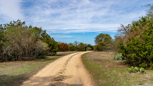 view of road