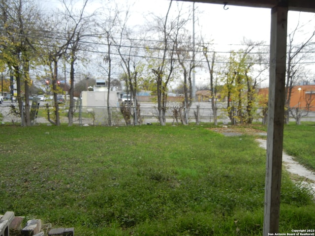 view of yard