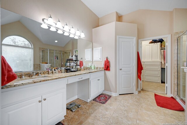 interior space featuring light tile patterned flooring