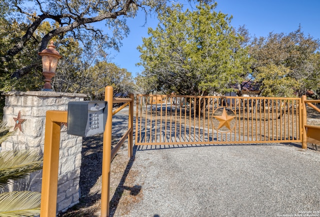 view of gate