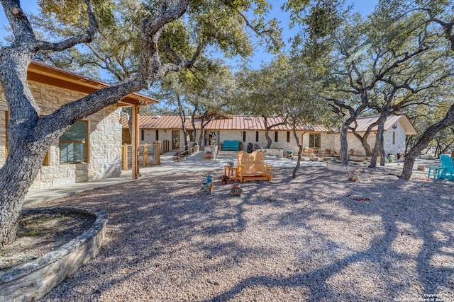 exterior space featuring a patio area