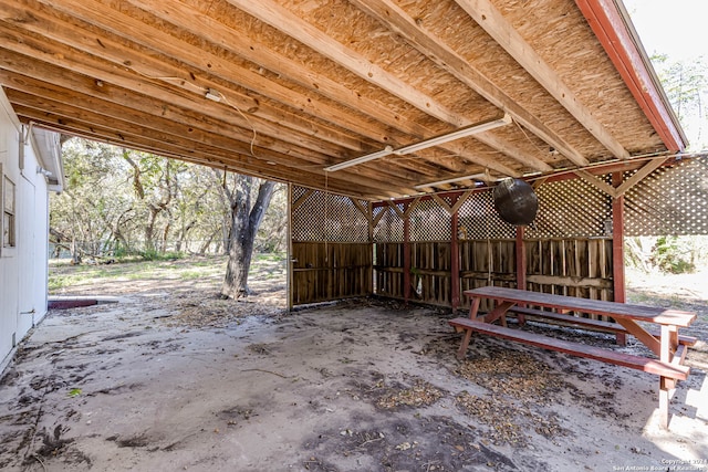 view of patio