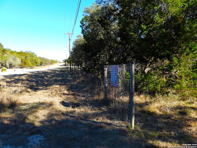 view of road