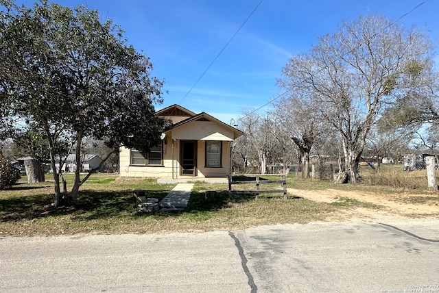 view of bungalow