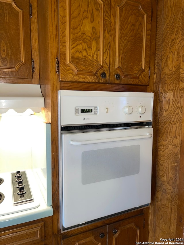 interior space with oven