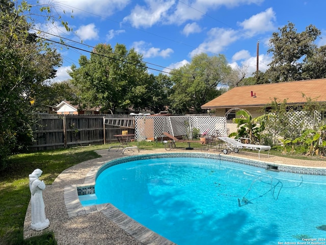 view of swimming pool