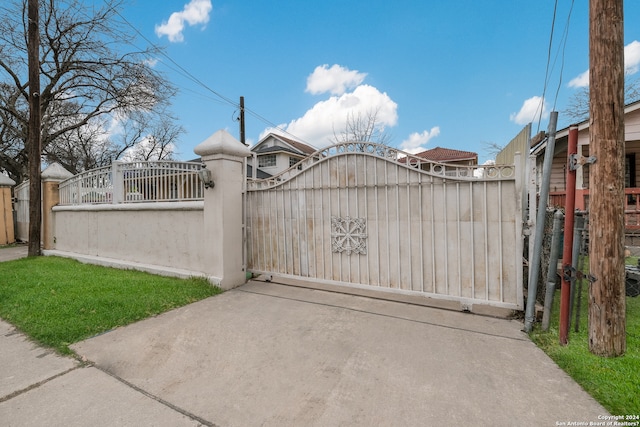 view of gate