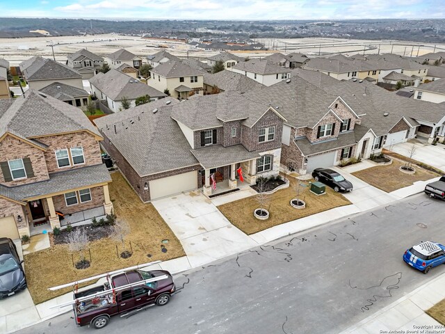 view of aerial view