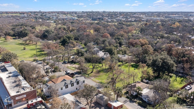 view of aerial view