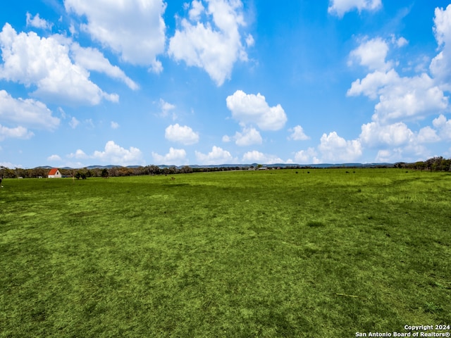 view of nature with a rural view