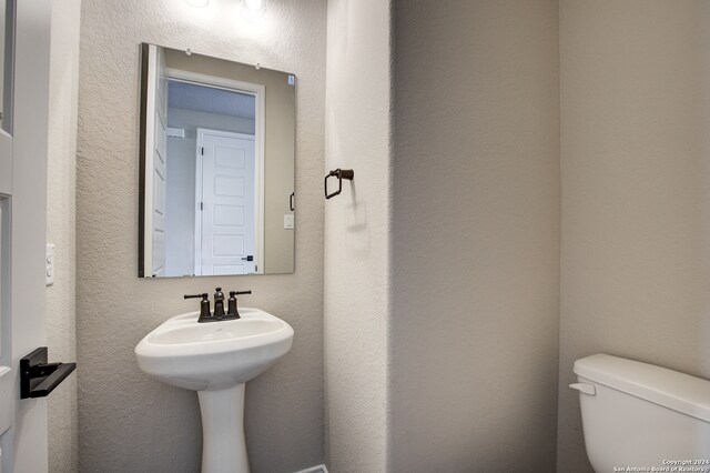 bathroom with toilet