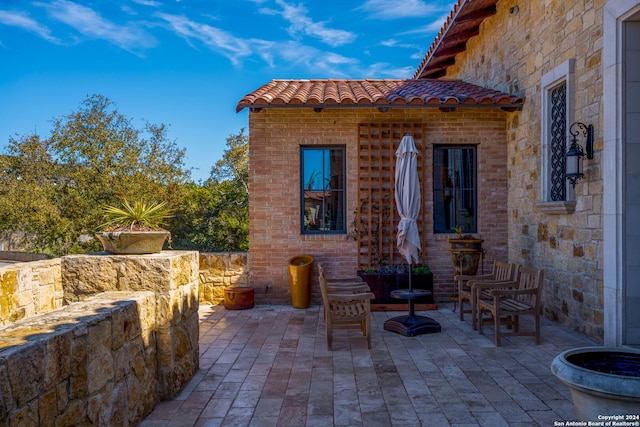 view of patio