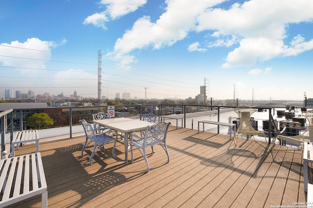 view of deck